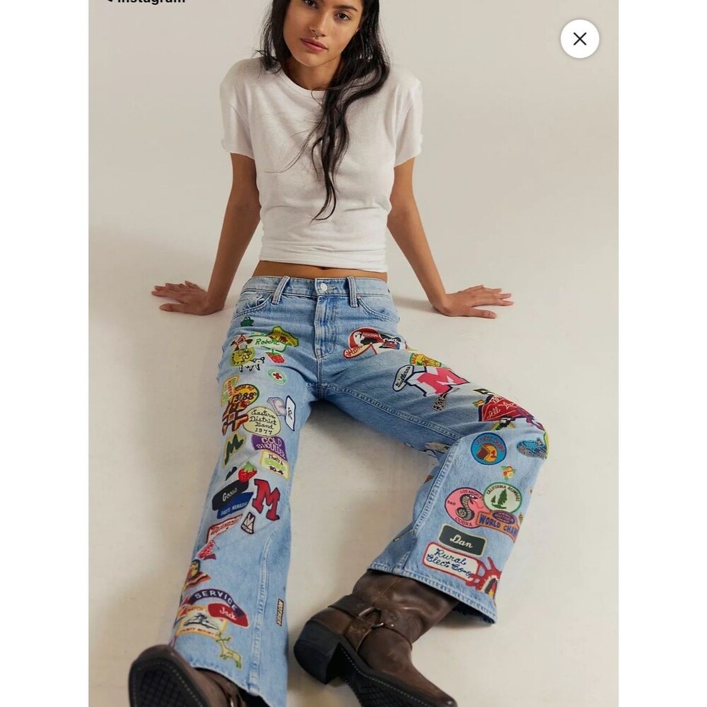 Mother The Bookie Sneak Scout it Out Jeans Size 25 NWOT
